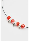  Чокер COLOR SKULLS