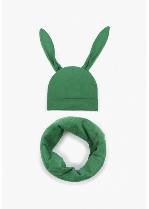 Шапка и снуд SET BUNNY